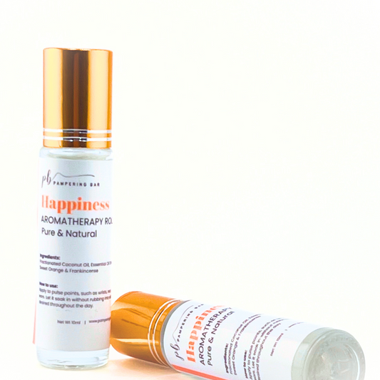 Happiness-Aromatherapy Roller w/ Essential Oils-10ml