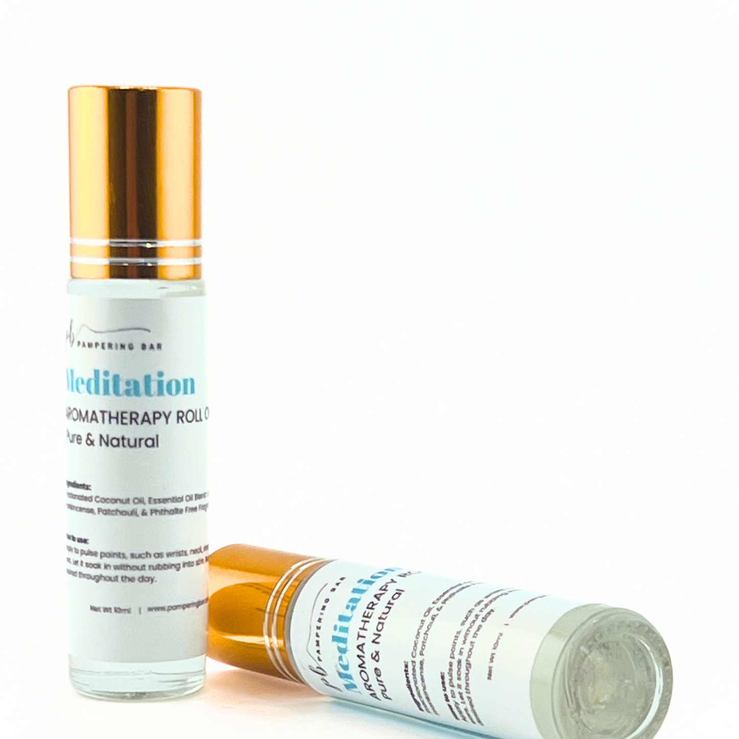 Meditation-Aromatherapy Roller w/ Essential Oils-10ml