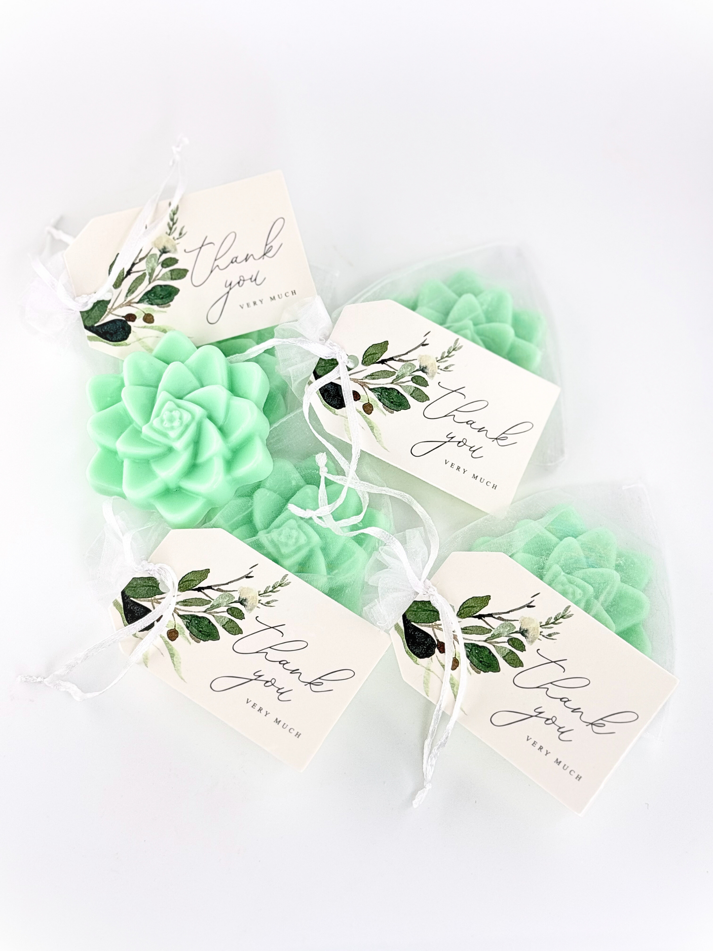 Succulent Soap Party Favors