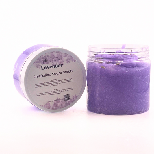 Lavender Blossom Exfoliating Sugar Scrub-5oz