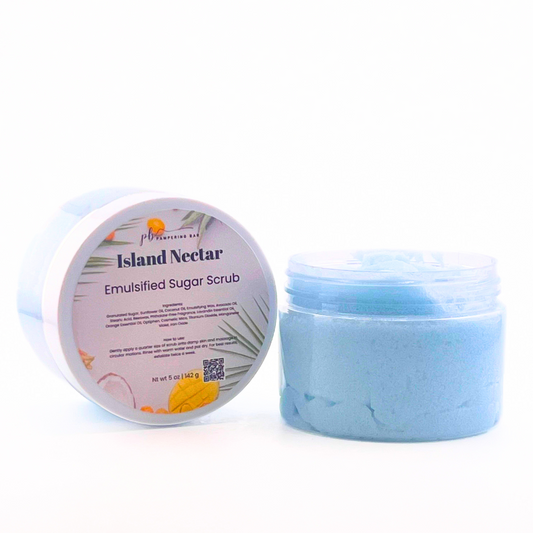 Island Nectar Exfoliating Sugar Scrub-5oz