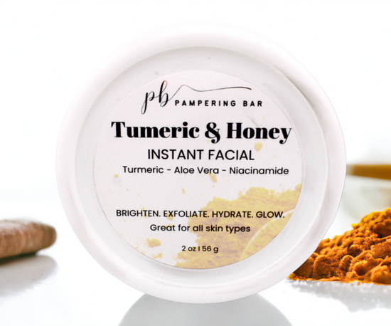 Turmeric and Honey Brightening Instant Facial
