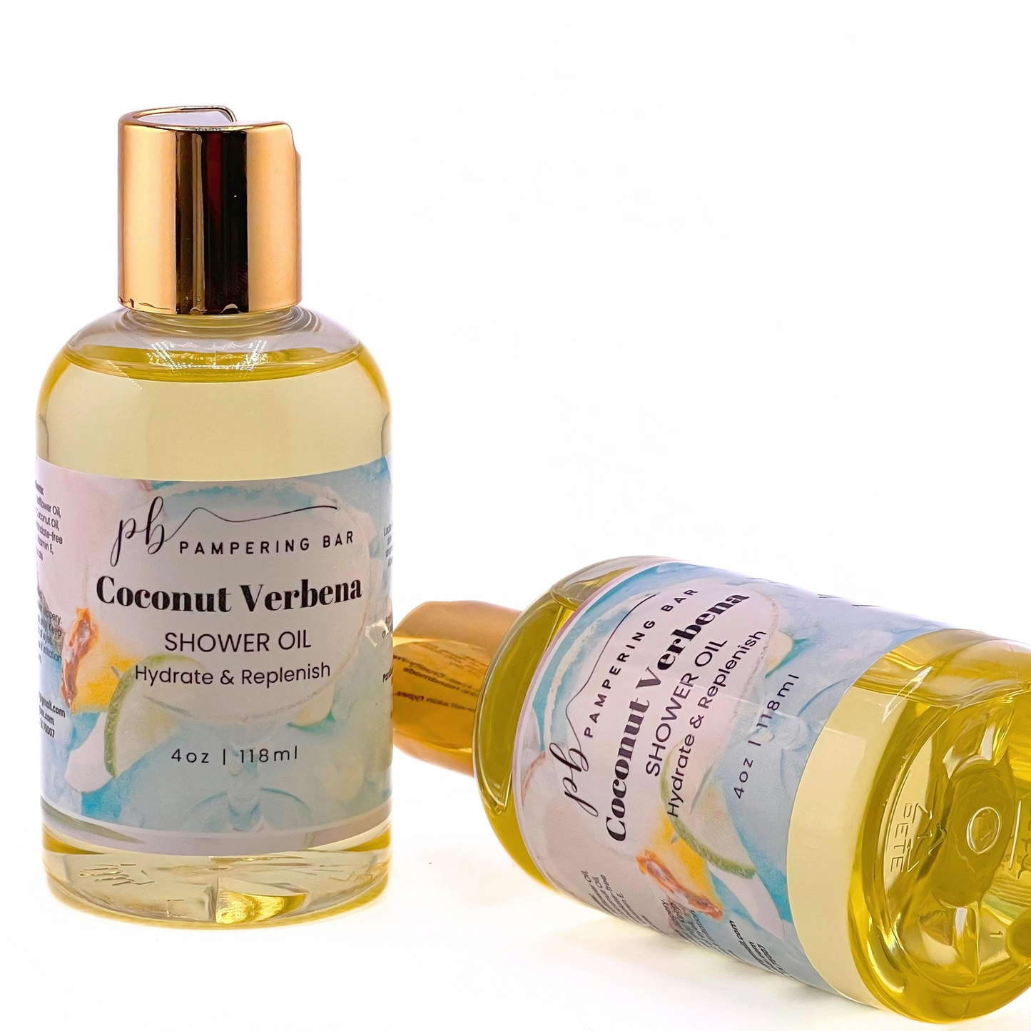 Coconut Verbana Shower Oil-4oz