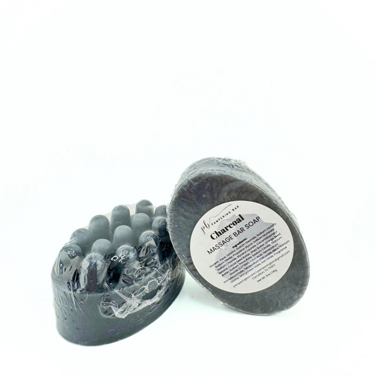 Charcoal-Massage Bar Soaps-5oz