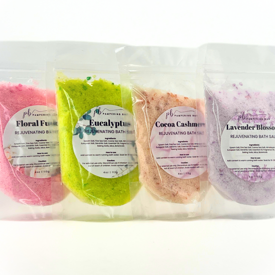 Floral Fusion-Rejuvenating Bath Salt-4oz