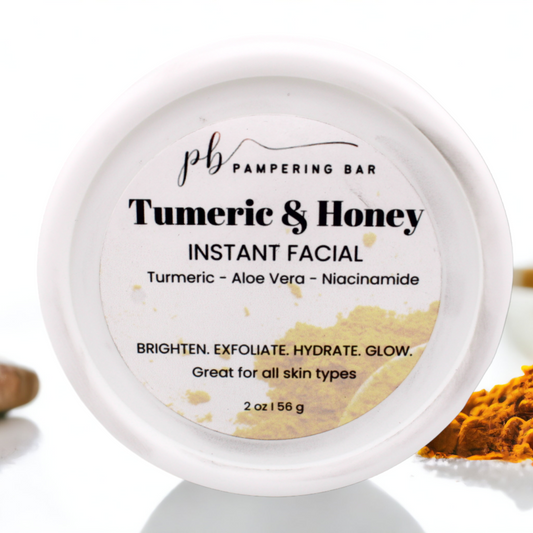 Instant Facial/Face Wash -Turmeric & Honey-2oz