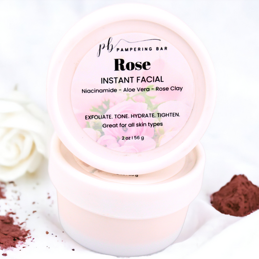 Instant Facial/Face Wash - Rose For All Skin Type-2oz