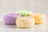 Assorted Pampering Bar essential oil shower steamers in pastel colors