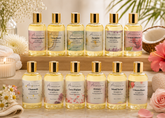 Pampering Bar hydrating body and shower oil collection in assorted scents